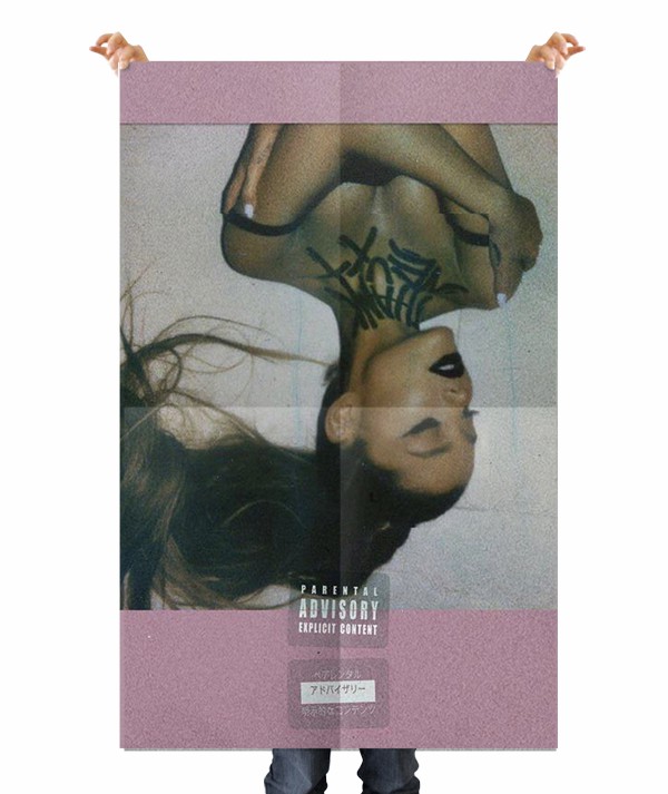 Poster Grande thank u, next album- Ariana Grande – Loja Pop Scene
